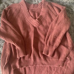 V-neck sweater